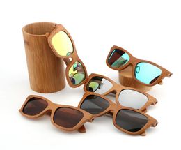 fashionable custom bamboo wooden grain sun glasses sunglasses9983232