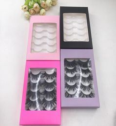 False Eyelashes 5 Pairs Lash Books For Custom Packaging Cases Empty Boxes With Tray3430715