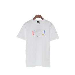 أزياء T-Shirt للرجال ، الحرف الصحيحة ، الرقبة المستديرة ، وأسلوب مصمم قصير ، مصمم على غرار ومريح بأكمام قصيرة