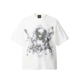 Men's T-Shirts Saint Michael T-shirt Anime Character Printed Vintage Short-slved Summer Men Women Fashion Casual All-match White Tops Ts G240529