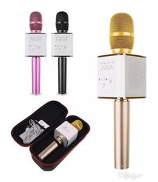 Q9 04 Wireless Karaoke Microphone Bluetooth Speaker 2 in 1 Handheld Sing Recording Portable KTV Player for iOS Android3559787