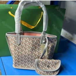 Top Quality Fashion Designers Bag Tote Bag Womens Men Shoulder Bag Wallets Wholesale Anjou Mini Crossbody Double Sided Shopping Totes