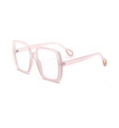 Fashion Oversized Square SunGoggles Women Glasses Frame Clear Lens Vintage Semimetal Eyewear Men Optical Eyeglasses Frames7785049