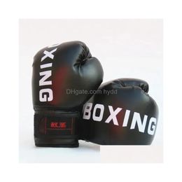 Sports Gloves Boxing For Kids Adts Muay Thai Boxe Sanda Equipment Fight Martial Arts Kick Training Glove 240318 Drop Delivery Outdoo Dhpfi