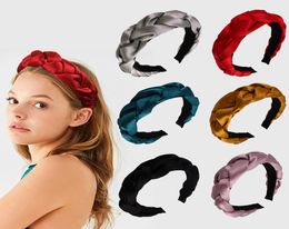 Knot Hairband Headbands Velvet Hair Sticks Head Wrap Headwear for Girls Hair Accessories Women Kids Braid Hair Sticks 10 Col7609129