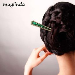 Muylinda Ethnic Retro Simple Chinese Hair Stick Geometry Vintage Women Hairpins Jewellery 278n