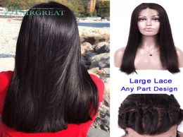Malaysian Full Density 360 Lace Frontal Wig Remy Straight Wigs 360 Lace Front Human Remy Hair Wigs For Women3603319