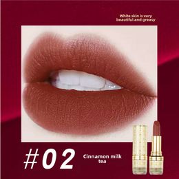 Designer högkvalitativ läppstift Mack Andy Velvet Essence Cup Stain Free Lipstick Varaktande vattentät student Colorless Matte Lipstick 17b