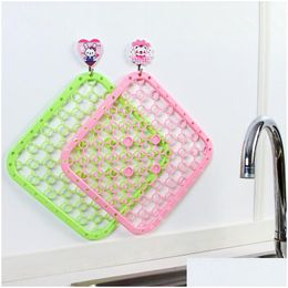 Other Kitchen Tools Mti-Functional Hanging Sink Fruit And Vegetable Drain Pad Heat Insation Non-Slip Water Filter 26Cm 1221935 Drop De Dhjol