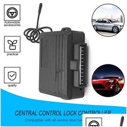 Alarm Security 12V Vehicle Safety Car Remote Central Door Lock Keyless System Control Systems Locking With Drop Delivery Automobiles M Dhmoq