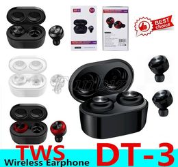 DT3 New TWS Earphone Bluetooth 50 Earbuds Wireless Headphones Waterproof Headset Sport Gaming Earphone for Smart Phone3694425