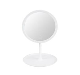Compact Mirrors Led Makeup Mirror Touch Sn Illuminated Vanity Table Lamp 360 Rotation Cosmetic For Countertop Cosmetics4517755