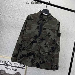 New Stone Jacket Outerwear Designer Compagnie Cp Badges Zipper Shirt Jacket Style Mens Top Oxford Breathable Portable High Street Clothing Jacke Stone Hoodie 9Be