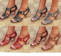 Designer Wedges Shoes Women Sandals Plus Size High Heels Summer Shoes Flip Flop Chaussures Femme Platform Sandals Size US4123888310