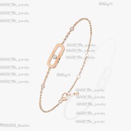 Tiffanyjewelry Bracelet Louiseviution Bracelet Flash Diamond Luxury Designer Dynamic Bracelet Single Diamond Diamond Single Double Chain Tiffanyjewelry 8E7