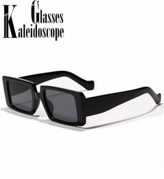 Vintage Rectangle Sunglasses Women Men Classic Candy Colour Sun Glasses Shades Female Big Frames Sunglass UV400 Leopard Eyewear6127855