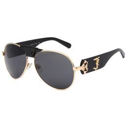 Sunglasses 2022 Fashion Baroque Pilot Men Style Gradient Trendy Driving Retro Brand Design Sun Glasses UV400 Whole Dropship4837765