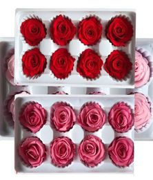 1 High Quality Preserved Flowers Flower Immortal Rose 4 Cm Diameter Birthday Mothers Day Gift Of Eternal Life Flower Material9735713