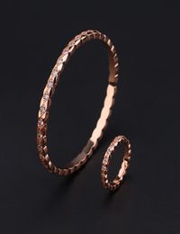 Simple fashion jewelry bangle bracelet hive womens gold bracelet bangle single row diamond bracelet ring jewelry whole1871499