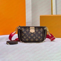 High Quality 3 Multi POCHETTE Accessories Luxurys Wallet Mini Crossbody Shoulder Bags Designer Bag Woman Handbag Designers Women louiseviution Purse backpack