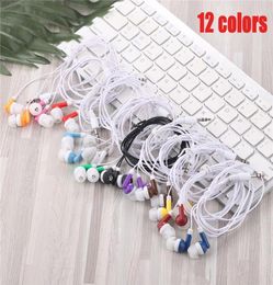 Low Cost Earbuds Whole Disposable Earphones Headphones for Theatre Museum School libraryelHospital Gift 12 Colors4942980