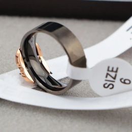 Rings 18K Gold Plated Stainless Steel Engraved C Letter Ring for Women and Men, Perfect for Weddings and Parties