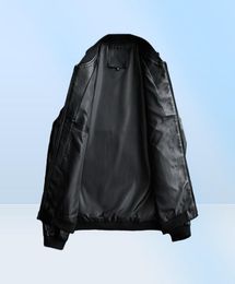 mens designer leather Jacket Bomber Motorcycle Men Biker PU Baseball Plus Size 7XL Causal Jaqueta Masculino whole2218606