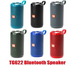 TG622 Bluetooth Wireless Speakers Subwoofers Portable Outdoor Loudspeaker Hands Call Profile Stereo Bass 1200mAh Battery Suppo3934463