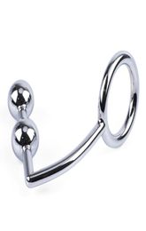 Anal Hook Stainless Steel With Ball Hole Metal Butt Plug Anal Dilator Sex Toys for Men Women 404550mm7713734