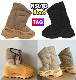 Designer NSLTD Boots Knee Half booties men shoes women sneaker fashion snow boots warm mens bootes Knit RNR Booted Sulfer Khaki Bo5008472
