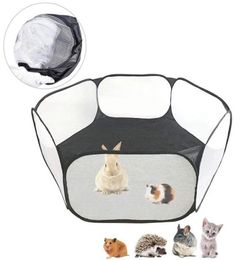 Cat CarriersCrates Houses High Quality Oxford Cloth Dog House Tent Foldable Portable Pet Playpen Large Outdoor Hexagon Fences W9070523