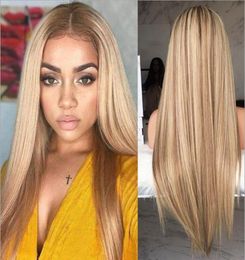 Glueless Lace Front Blond Human Hair Bob Wigs with Baby Hair Pre Plucked 60 Blonde Short Brazilian Full Lace Wig Virgin Hair4544238