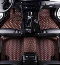 Custom 5 Seat car floor mats for honda civic accord city brv 2000 2020 car mats auto accessories W220311186B2166676