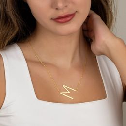 Designer Gold and 925 silver Fashion Gift Necklaces Woman Jewellery Necklace Letter clavicle choker With Elegant box ins 276 XL