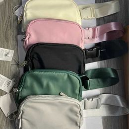 Outdoor Bags Everywhere Belt Bag 1L is specifically designed for mobile Oxford waterproof waist bags for womens casual sports zippered waist bags T240601