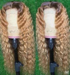 Индия 13х4 кружевные парики с передним человеческими волосами с детскими волосами шелковая верхняя верхняя часть легкая блондинка с полным кружева