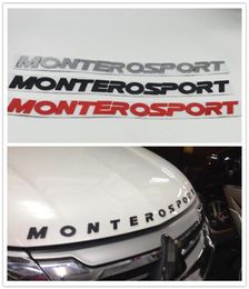 Front Hood Boonet Logo Emblem Badge For Mitsubishi Pajero Montero Sport Monterosport Suv269z6456867
