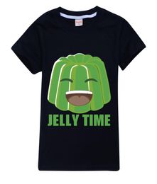 Toddler Kids T Shirt Jelly Time Short Sleeve Tops Tees for Teen Girls Boys 100 Cotton Desinger Shirts 214 Years6141277