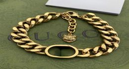 Designer Charm Chain Retro Fashion Luxury Simple Versatile Copper Bracelets Gifts4921803