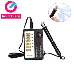 Adult Diary Electric Stimulation Massager Wand Electro Shock Breast Nipple Penis Fetish BDSM Player Erotic Sex Toys for Couples3089118