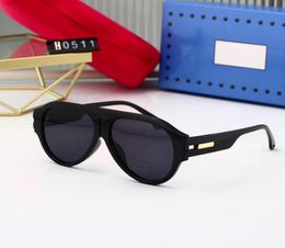 Top Luxury fashion eyewear brand Designer Sunglasses For Women Men Round Summer Style Rectangle Full Frame Quality UV Protection W4809299