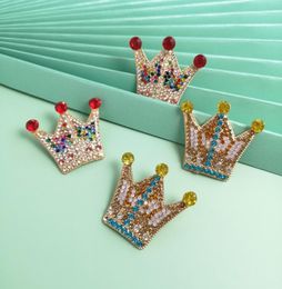 2020 New Trendy Crown Style Exquisite Earrings for Women Vintage Stud Earrings Ear Party Female Jewelry Accessories1618778