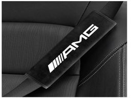 Car stickers Seat Belt Cover Shoulder Anti-stroke Neck Protection For C180 C200 C260 C300 Car Interior Supplies7122333