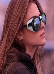 Retro Steampunk Fashion For Women And Men Classic Punk Designer Sunglasses Oval Frame Gothic Gradient UV400 Lens9097667