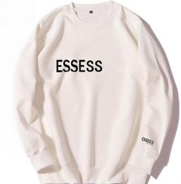 22ss designer hoodies for men women pullover hoody sweatshirt letter printed long sleeve crewneck loose hooded sweater white black2442839