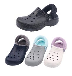 Winter Slides Sandals Classic Woollen shoes home slippers outdoor warm antislip cotton shoes antitide Clogs Ultra Light Runn6780451