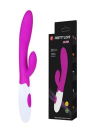 Pretty Love 30 Speed Dual Motors Gspot Vibrators Silicone Wand Massage Stick Sex Products For Women Adult Sex Toys q42013128516