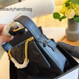 Chain CF Shoulder Chanells Black CC High Chain Channelbags Leather Quality Womens Bag Retro Designer Bags Totes Luxury Crossbody Classic Quilt Messenger Wallet Han