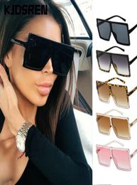 New Fashion 2020 Women Sunglasses Classic Very Large oversized Ladies Shades Square Sun Glasses Female 5059096