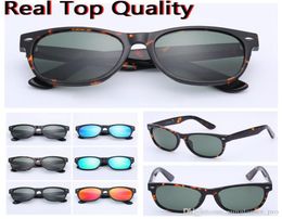 fashion womens sunglasses mens design sun glasses men women eyeglasses uv protection real glass lenses with leather case and red l6474659